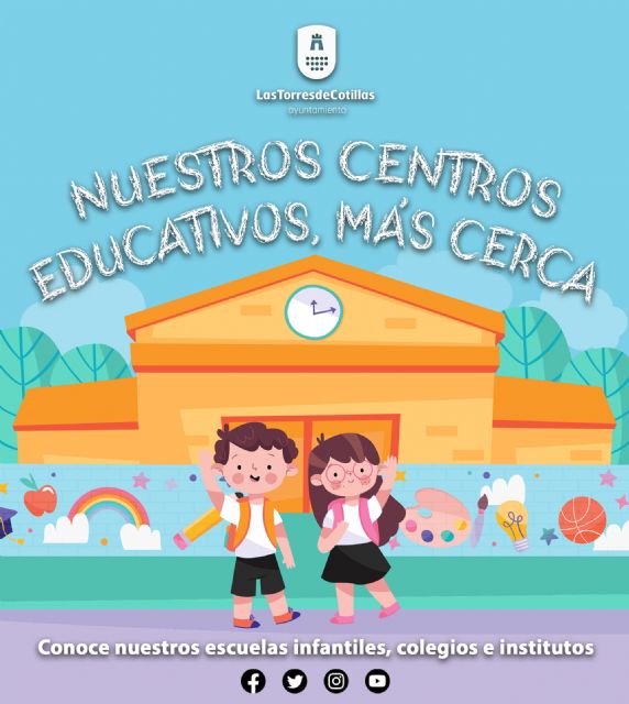 Los centros educativos torreños abrirán sus puertas en las redes sociales municipales