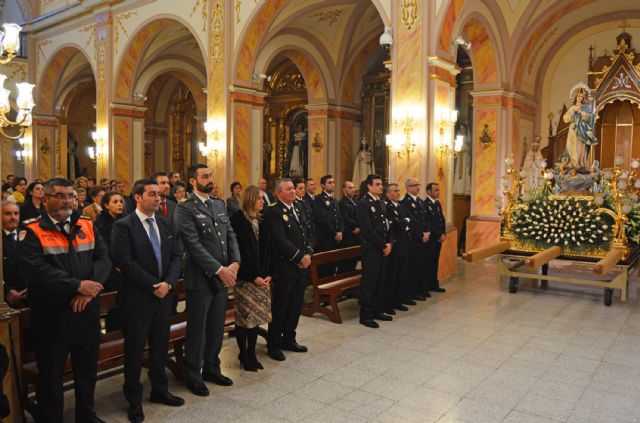 La Purísima Concepción recibe el cariño de la Policía Local torreña