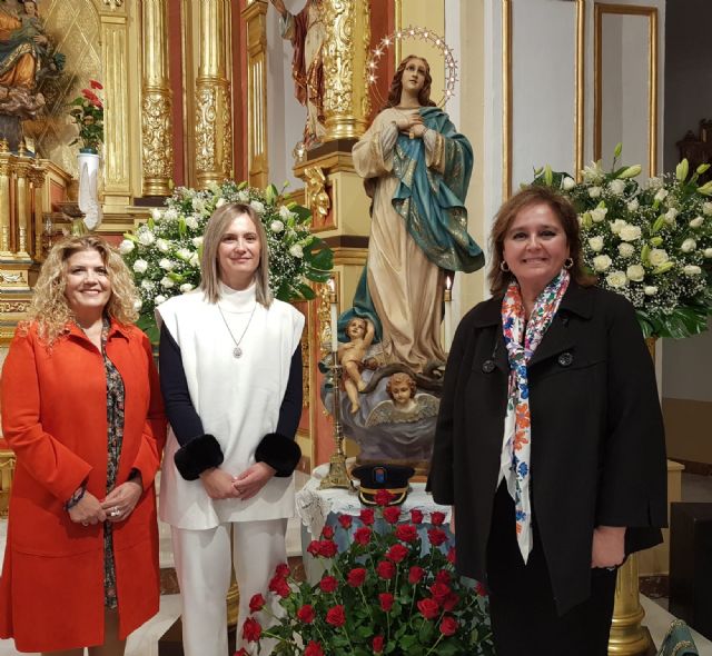 El PP de Las Torres de Cotillas, con la Policía Local en la festividad de su Patrona la Purísima Concepción
