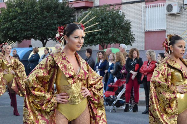 Cerca de 1.500 personas participan en los desfiles de Carnaval de Las Torres de Cotillas