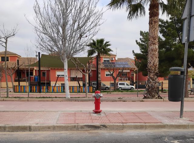 El parque Paco Rabal ya tiene un hidrante para abastecimiento de agua ante incendios