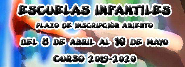 Abierto el plazo de admisión en las escuelas infantiles municipales