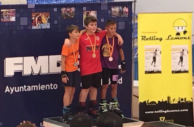 El patinador torreño José Peñalver repite bronce en el Campeonato de España de freestyle