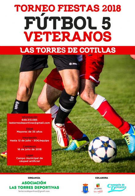 Las fiestas patronales proponen un torneo de fútbol 5 para veteranos