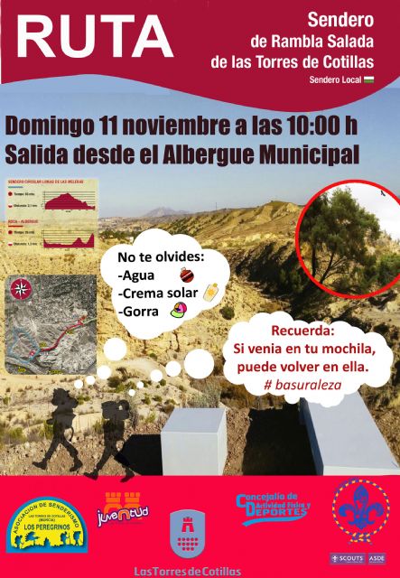 Una gran jornada para disfrutar de las mejoras de los senderos de la Rambla Salada