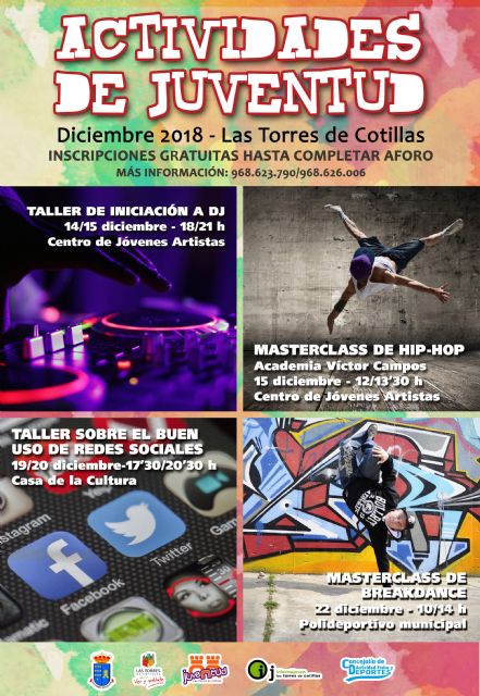 Los jóvenes torreños tendrán un diciembre de lo más activo un año más