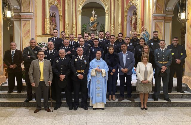 La Purísima Concepción, homenajeada en su onomástica por la Policía Local torreña