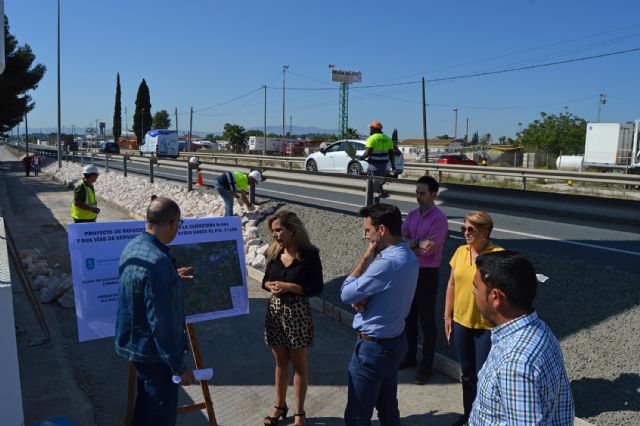 Comienzan las obras de mejora de la N-344, en las que el Ayuntamiento torreño invertirá cerca de 312.000 euros