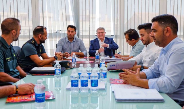 Reunión de la junta local de seguridad con motivo del dispositivo especial de las Fiestas Patronales