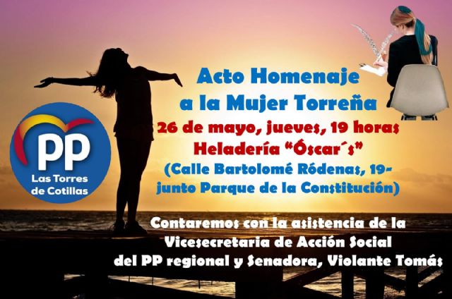 El PP de Las Torres de Cotillas reconoce la trayectoria admirable de un elenco de vecinas de la localidad por su contribución a la sociedad