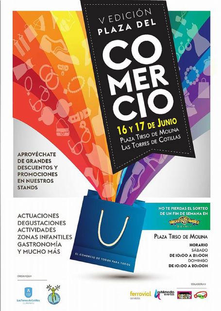 Descuentos y promociones en una nueva edición de la 'Plaza del Comercio' en Las Torres de Cotillas