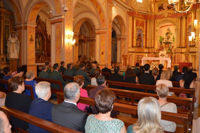 La Guardia Civil celebra la festividad de su patrona en Las Torres de Cotillas