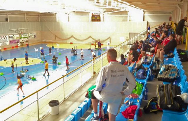 Los mejores del bádminton español jugaron en Las Torres de Cotillas