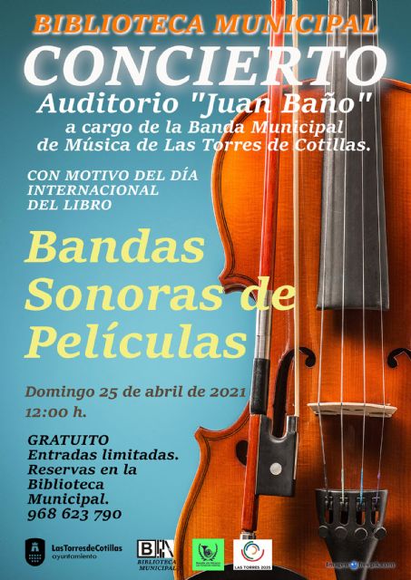 Una sesión familiar de manualidades y cuentacuentos y un concierto de bandas sonoras para celebrar el Día del Libro