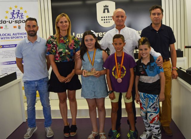 Recepción oficial para los jóvenes deportistas torreños que han logrado medallas nacionales en las últimas semanas