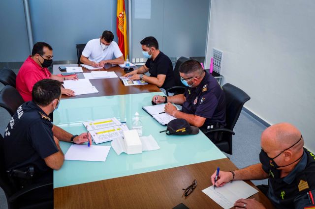 Reunión extraordinaria de la junta local de seguridad para el dispositivo especial de las Fiestas Patronales
