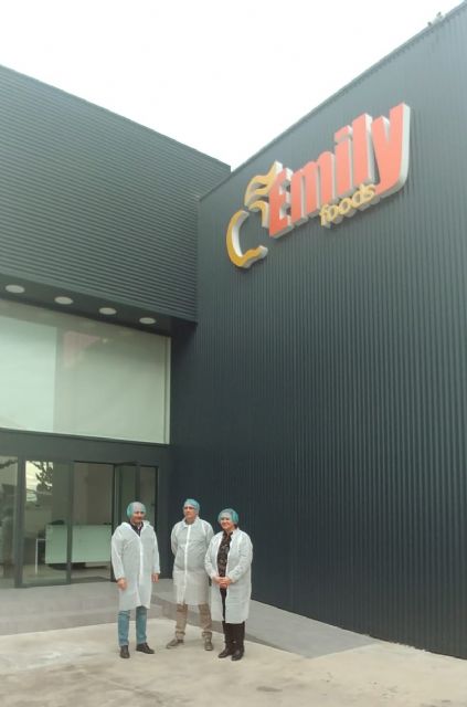 El Director del INFO visita hoy las instalaciones de Emily Foods
