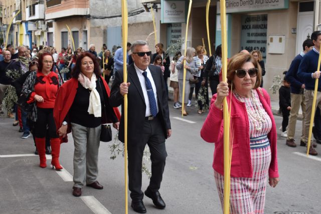 Un Domingo de Ramos de lo más familiar en Las Torres de Cotillas