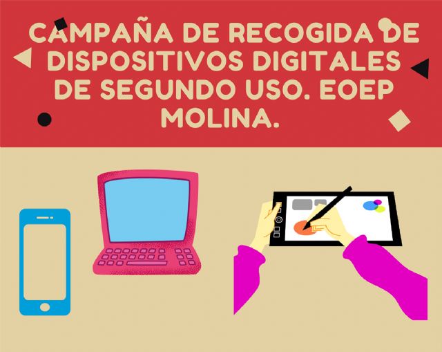 El Ayuntamiento se suma a una campaña de recogida de dispositivos digitales para su uso escolar