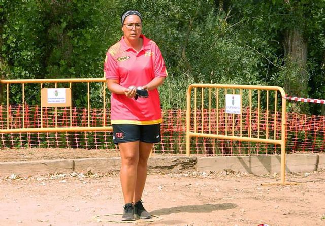 La torreña Irene Clara Bermúdez, campeona de la Copa Ibérica de petanca con la selección española