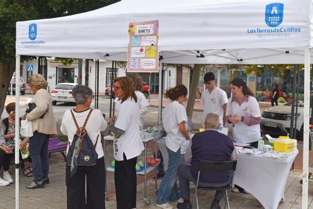 El centro de salud conmemora el Día Mundial de la Diabetes con controles y actividades informativas