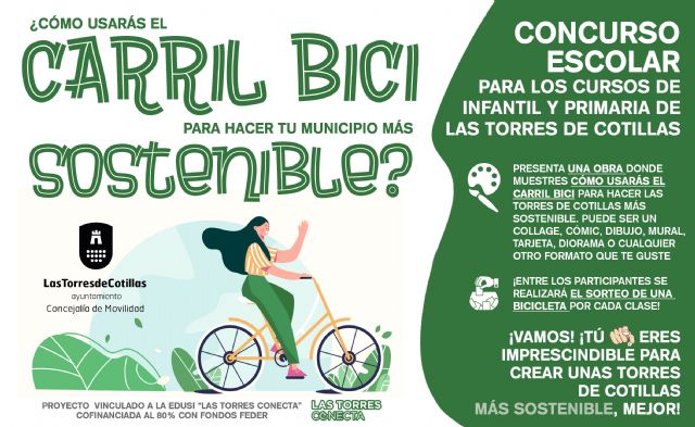 La EDUSI Las Torres Conecta invita a los escolares a proponer con su talento una movilidad más sostenible