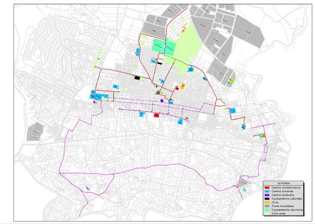 Adjudicadas las obras del futuro carril bici de Las Torres de Cotillas