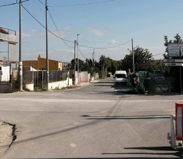 Arreglo de la travesía de la Carretera Nacional 344 con La Loma y Avenida Diputación hasta el río Segura