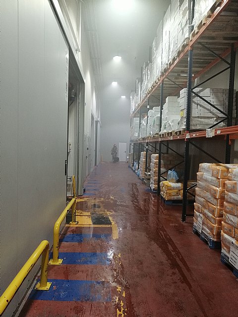 Incendio en una industria de Las Torres de Cotillas