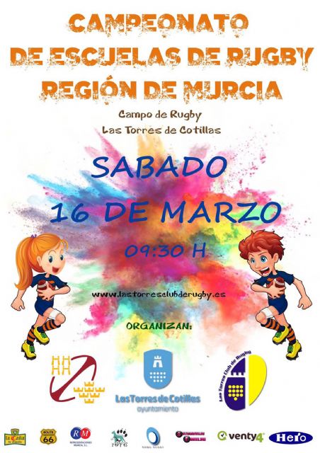 Las escuelas de rugby se citan en Las Torres de Cotillas