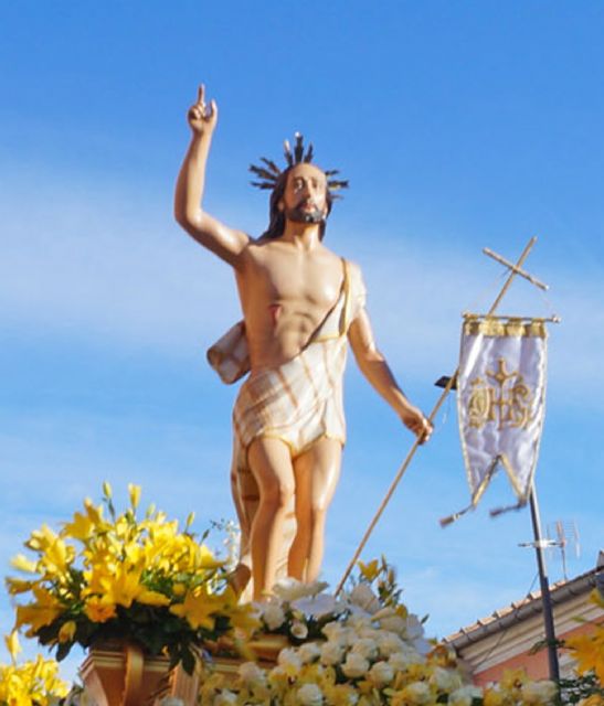 Las Torres de Cotillas aguarda su procesión del Resucitado y el tradicional 'encuentro'