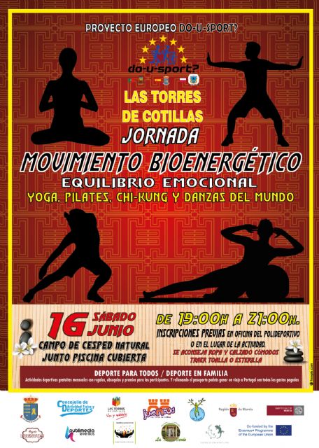 Una jornada de movimiento bioenergético, siguente cita en Las Torres de Cotillas del proyecto europeo 'Do-U-Sport'
