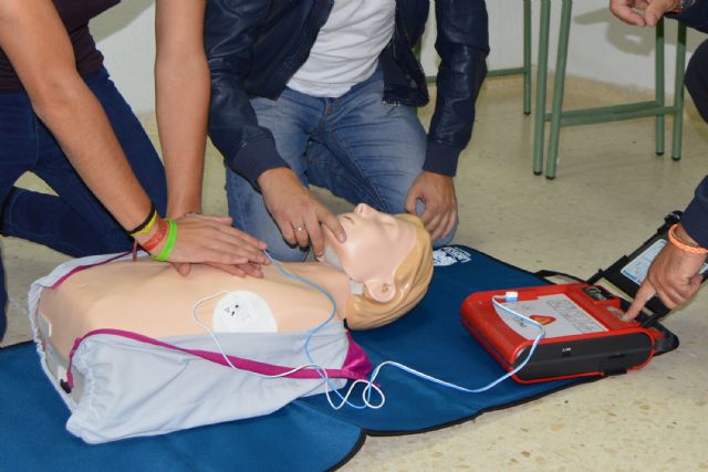 Nuevo curso municipal de prevención de muerte súbita con uso de desfibrilador en Las Torres de Cotillas