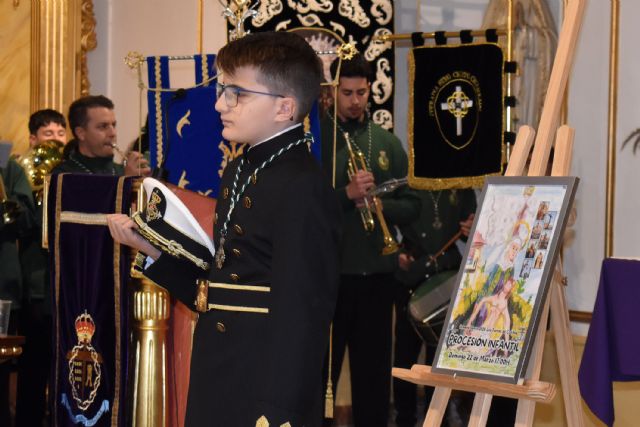Antonio Moreno Fuentes ofrece un pregón infantil cargado de amor y fervor por la Semana Santa