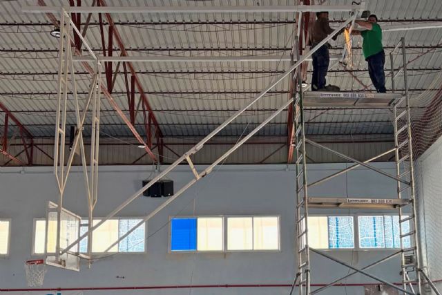 La Concejalía de Deportes desarrolla un plan de mantenimiento de las instalaciones deportivas