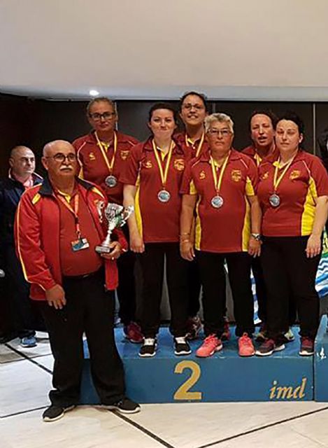 Cuatro torreñas ascienden con la selección murciana de petanca a División de Honor