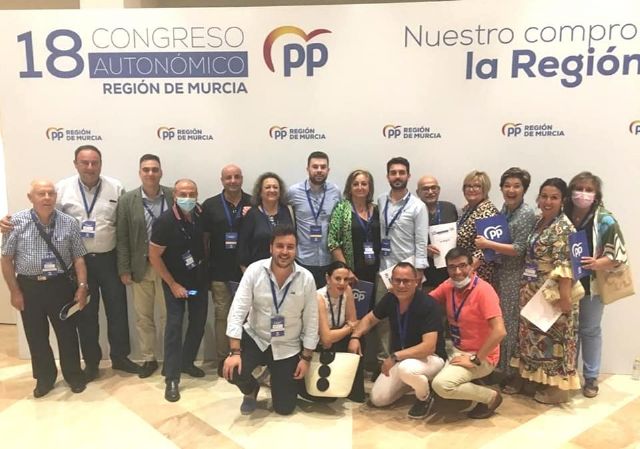 Apoyo total del PP de Las Torres de Cotillas a nuestro Presidente Fernando López Miras en su reelección al frente de los populares de la Región