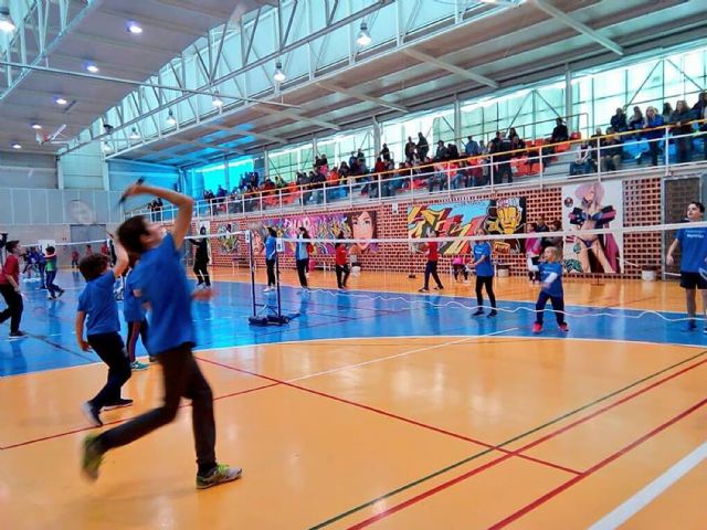 Las Torres de Cotillas, sede norte del torneo interescuelas de bádminton