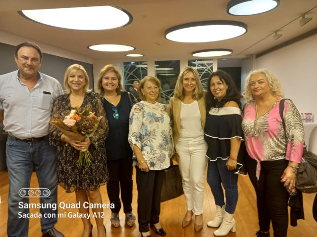 El PP de Las Torres de Cotillas con la Senadora Violante Tomás