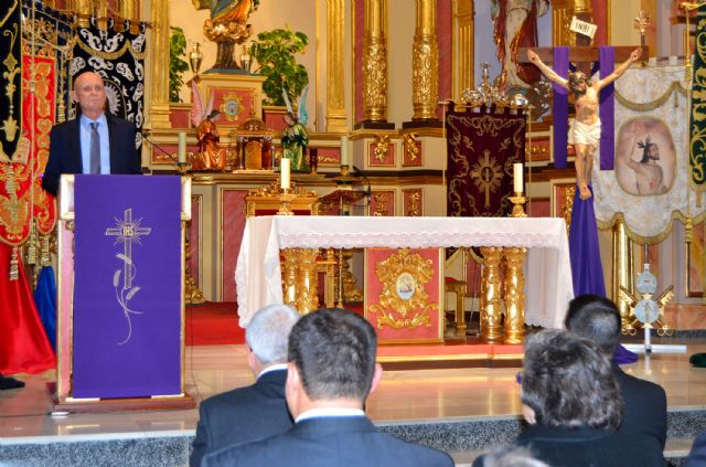 La Semana Santa de Las Torres de Cotillas arranca con el pregón del ex alcalde Domingo Coronado