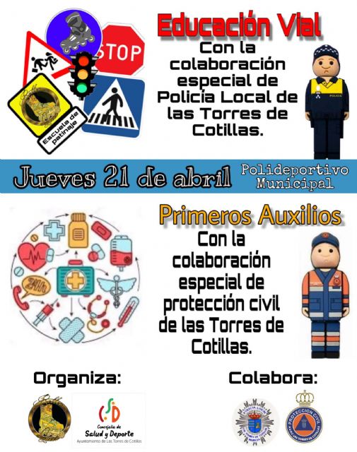 Los alumnos del club Roller Queen aprenderán educación vial y primeros auxilios