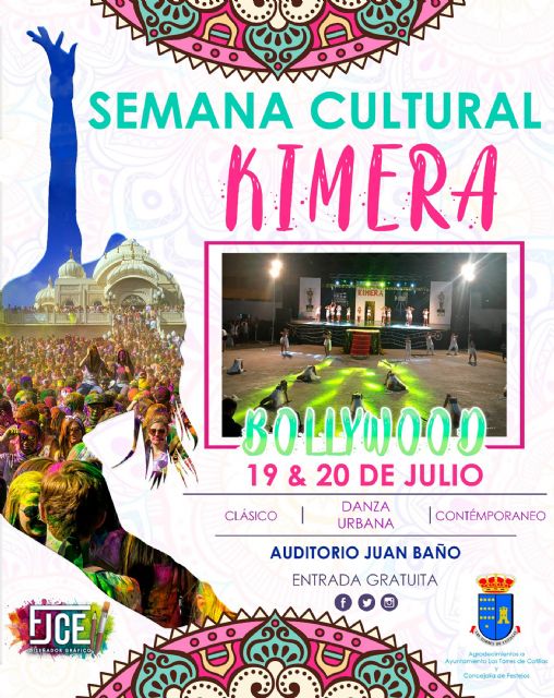 Bollywood protagonizará la Semana Cultural 2019 de la asociación torreña Kimera