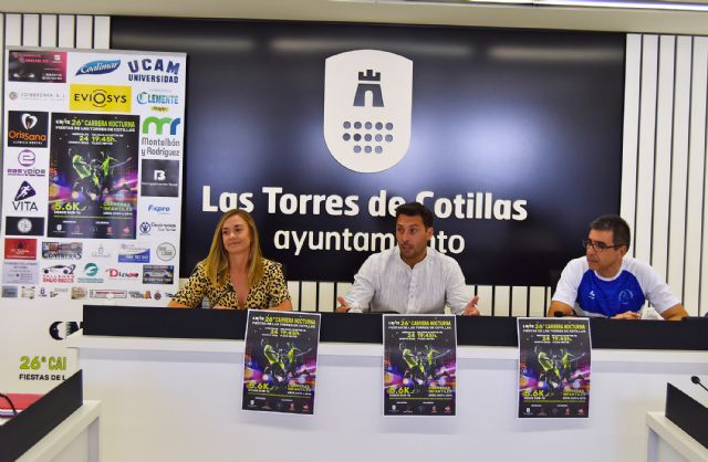 La carrera popular nocturna de las fiestas cumple su 26ª edición