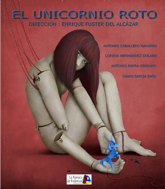 La Barraca de Federico pinatarense compite en el certamen nacional de teatro amateur Juan Baño con 'El unicornio roto'