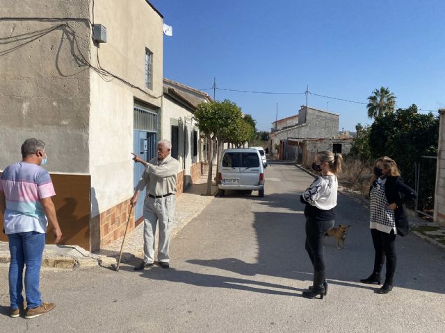 A punto de comenzar las obras de renovación de aceras y asfaltado del paraje de Los Risos