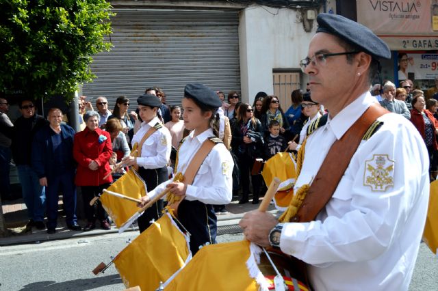 Nuevo éxito de participación de la procesión infantil de la Semana Santa torreña