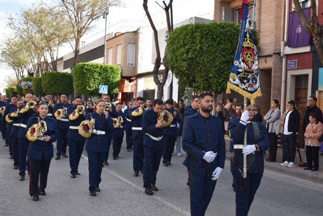 La procesión del Calvario conmemora la Pasión de Cristo en el Viernes Santo de Las Torres de Cotillas