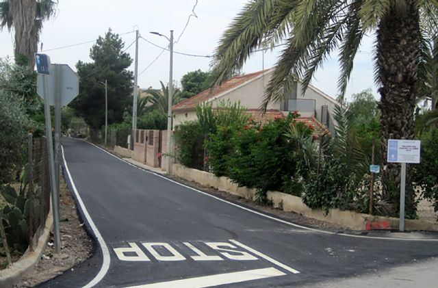 Concluyen las obras de asfaltado del camino de La Loma