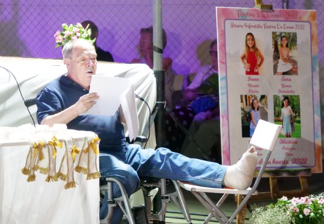 El panochista 'Nando Er Tristán' pregona las fiestas de La Loma en honor a San Joaquín