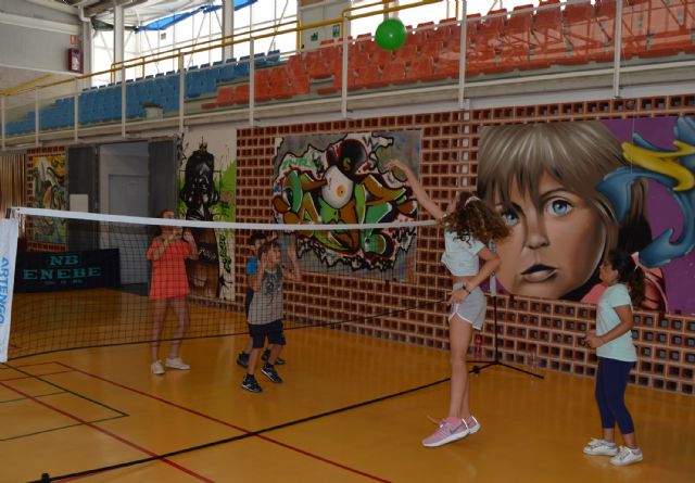 La escuela de verano del Ciudad de Las Torres afronta sus últimos días con un pleno de asistencia